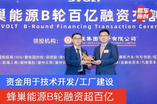 蜂巢能源B輪融資突破百億，注入新動能加速技術(shù)開發(fā)與產(chǎn)業(yè)布局